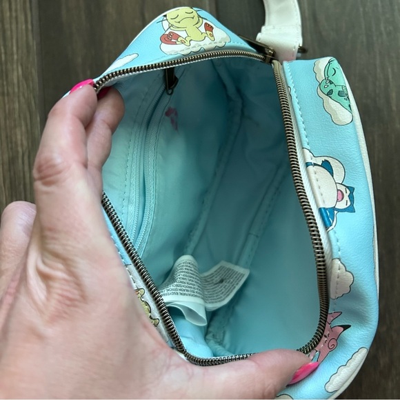 Loungefly x Pokemon Sleepy Clouds Crossbody Purse - Picture 7 of 8